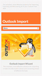 Mobile Screenshot of outlookimport.com